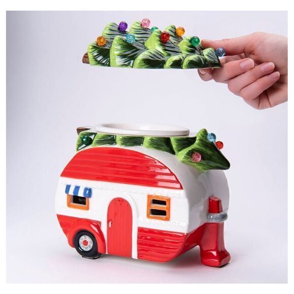 Holiday Time Camper Electric Wax Warmer and Wax Melts Bundle New - Picture 16 of 16